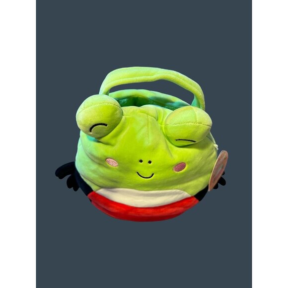 Squishmallows Wendy Frog Halloween Treat Pail 8 Inch Candy Bucket For Kids - Picture 9 of 11
